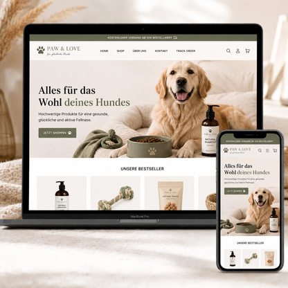 Fertiger Onlineshop – Dein Start ins E-Commerce
