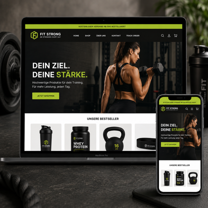 Fertiger Onlineshop – Dein Start ins E-Commerce