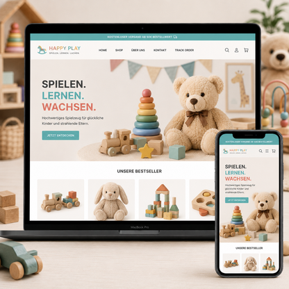 Fertiger Onlineshop – Dein Start ins E-Commerce